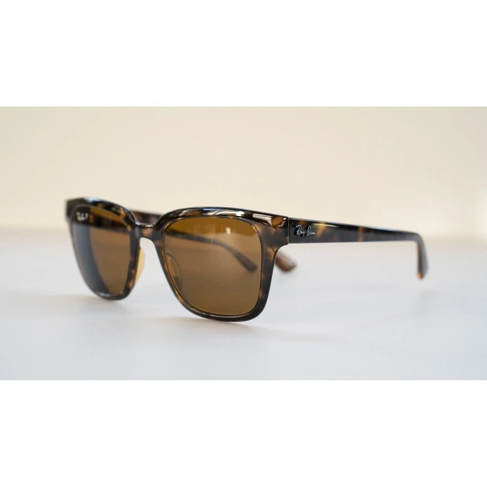 Ray Ban RB4323 710/33 Eyeglasses Brown Tortoise Frames Only 51-20-150 Italy - Picture 2 of 13
